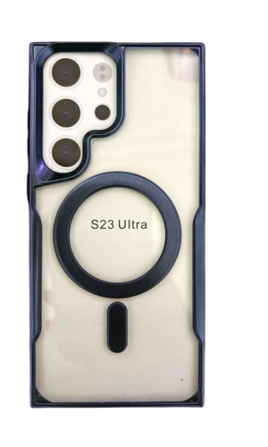 Samsung Galaxy S23 Ultra Trendy MagSafe Mavi